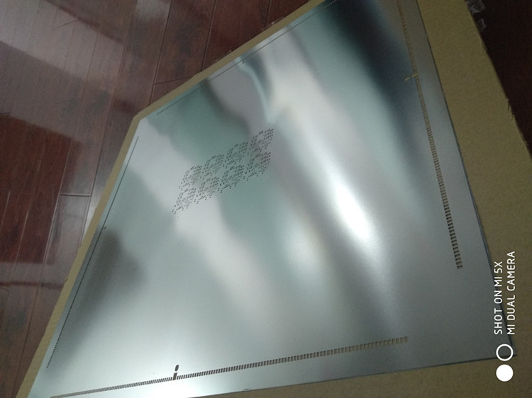 frameless smt stencil manufacture China | solder stencil opening