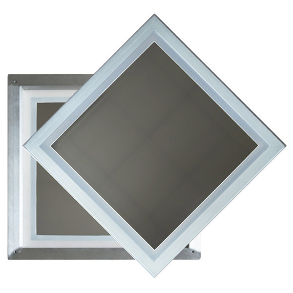 meshed aluminum smt stencil frame manufacture from China | stencil frame with mesh and stainless steel foil without cut